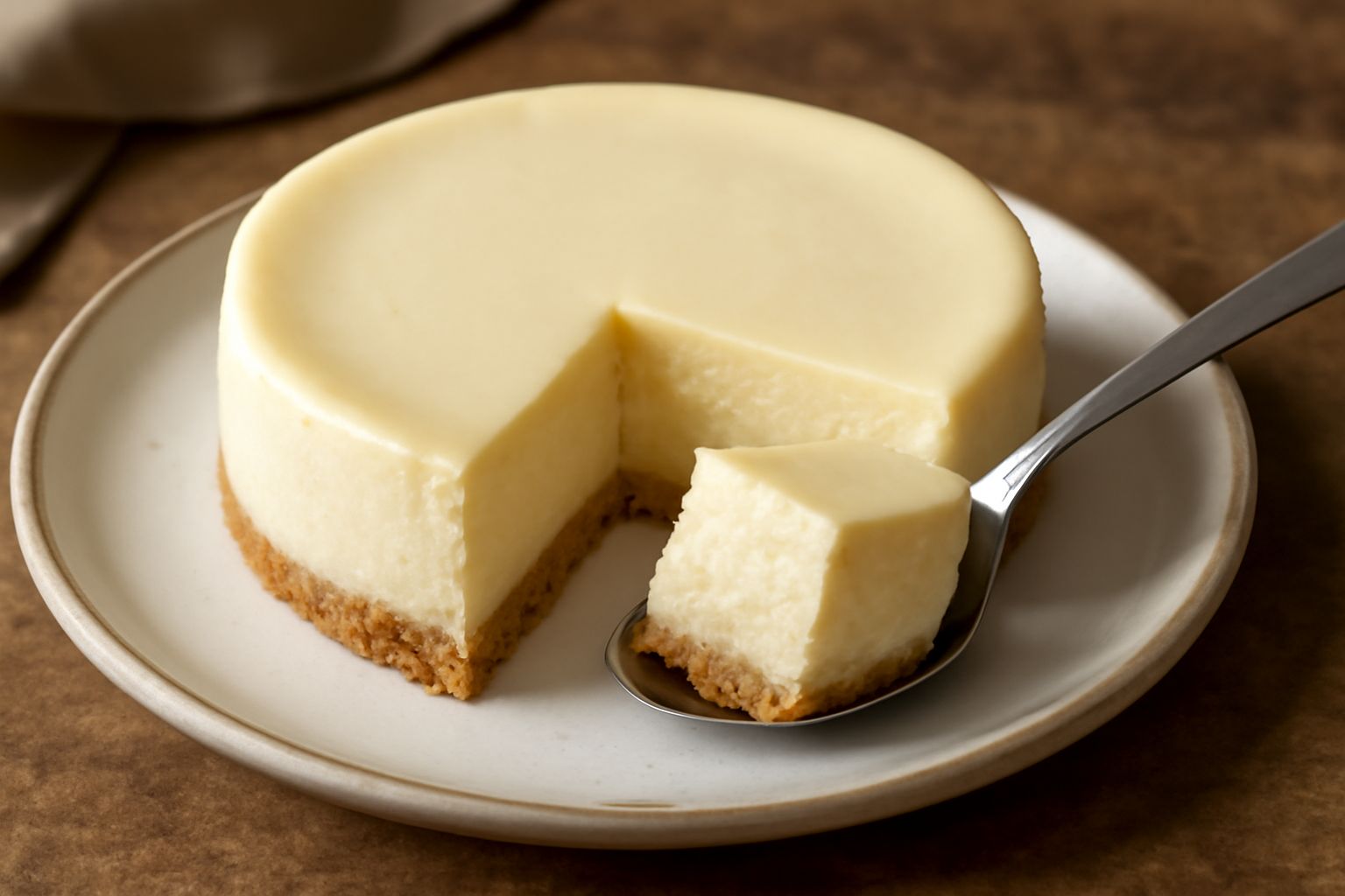 Torta di formaggio fuso