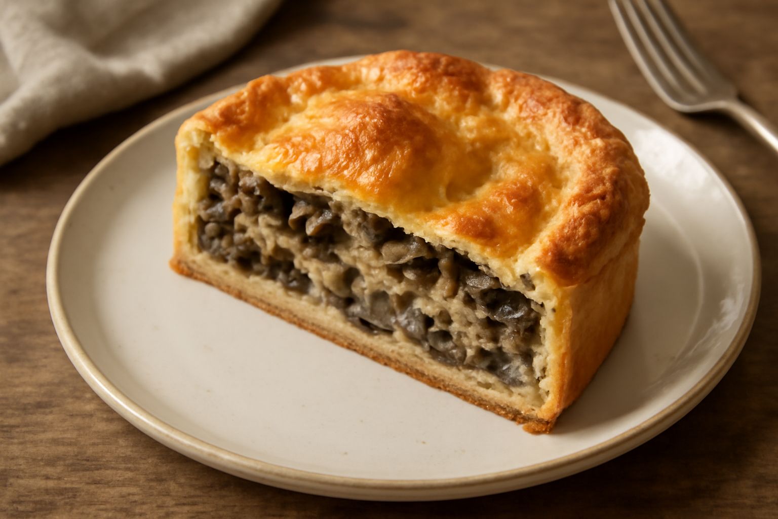 Torta di funghi