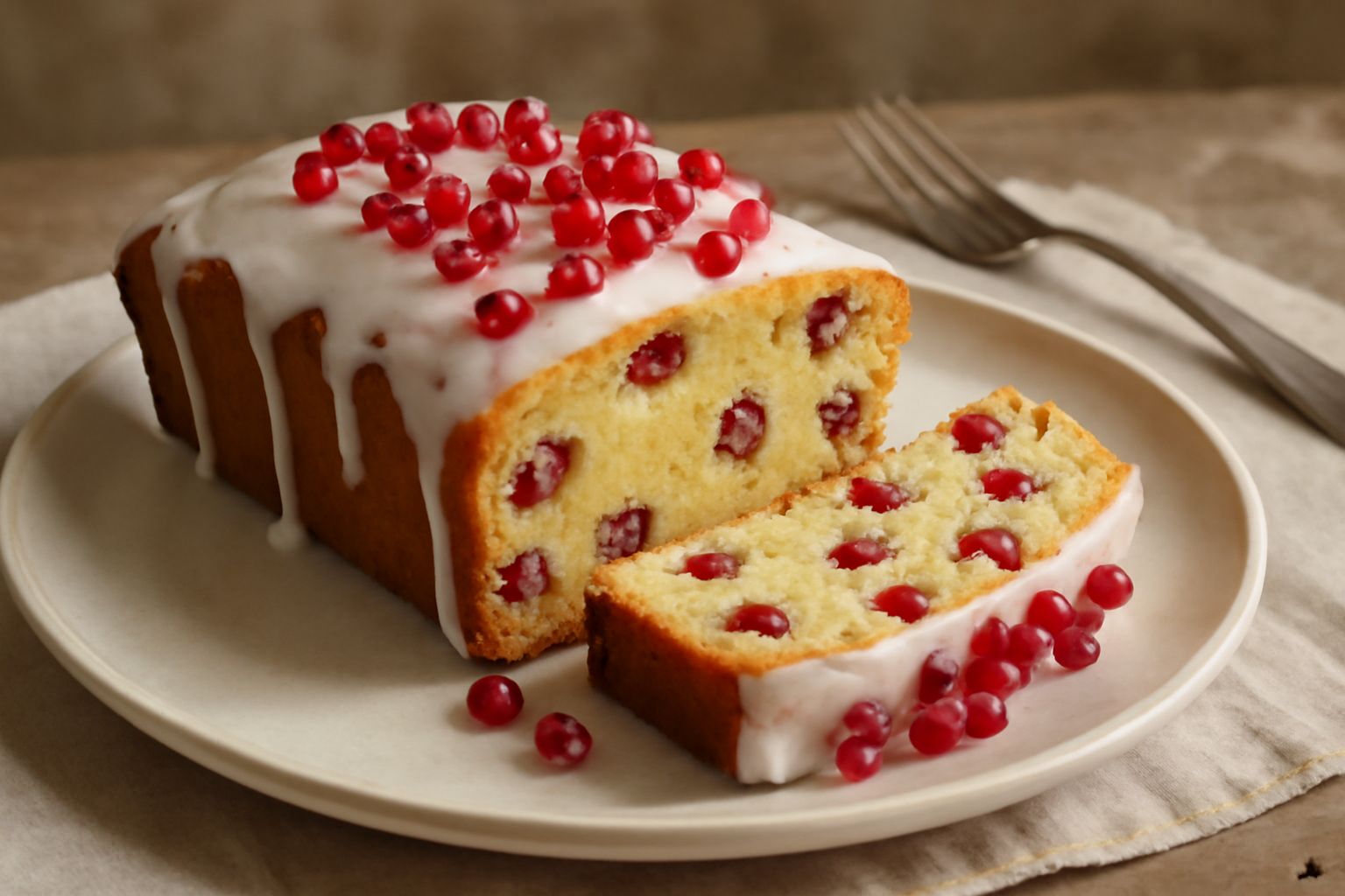Torta di melagrana