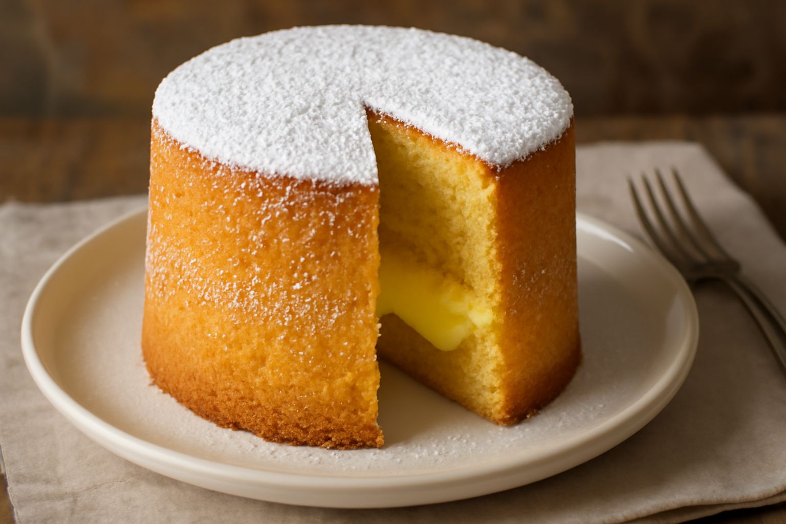 Torta di pan di spagna mantovana