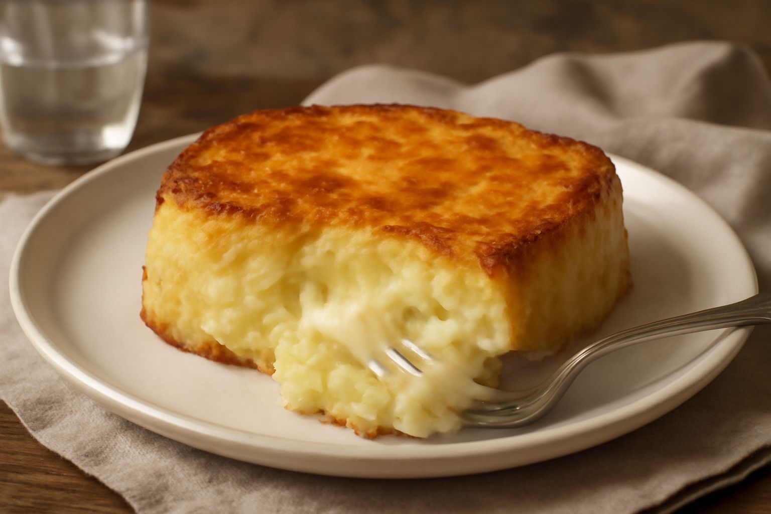 Torta di patate e provola