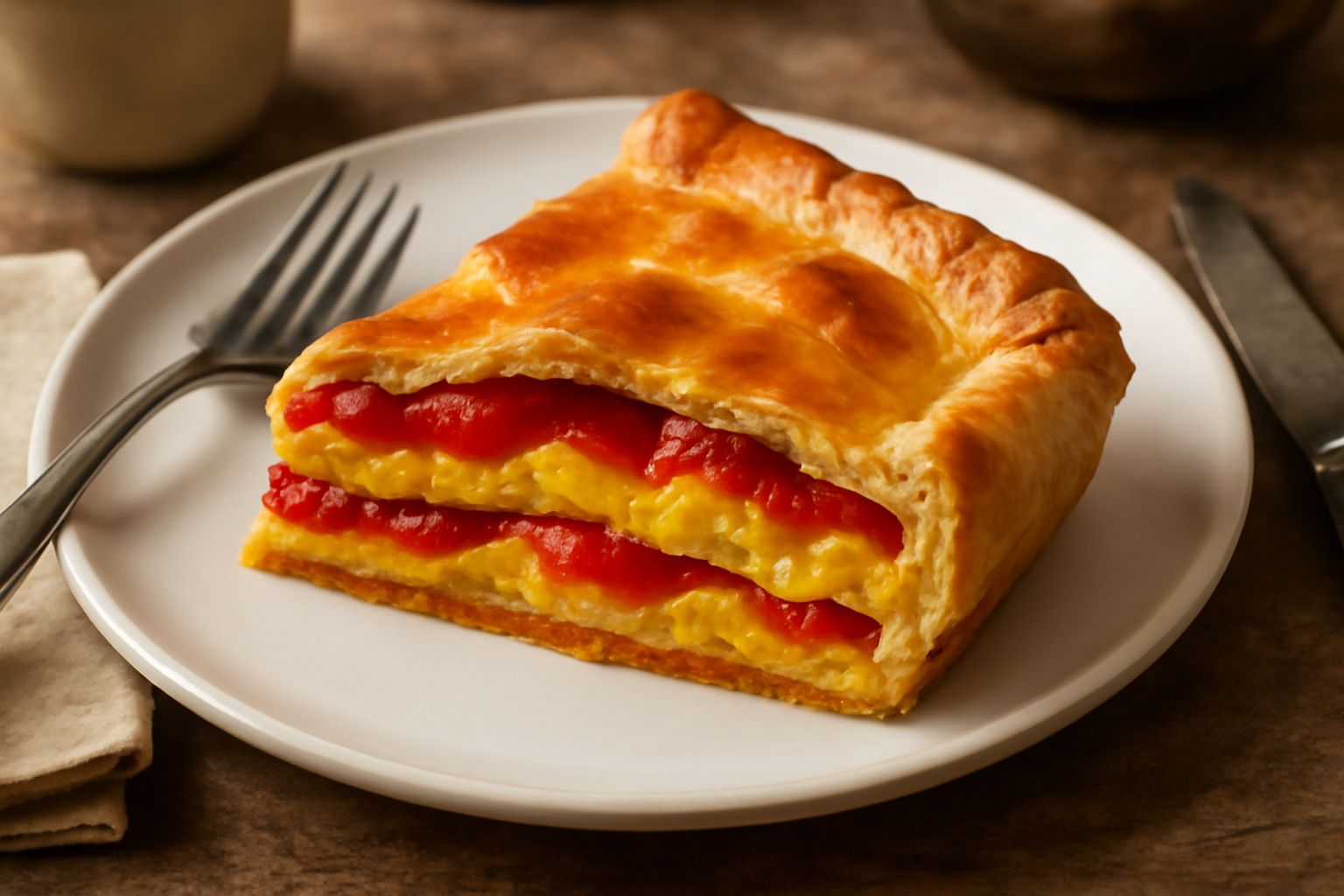 Torta di peperoni