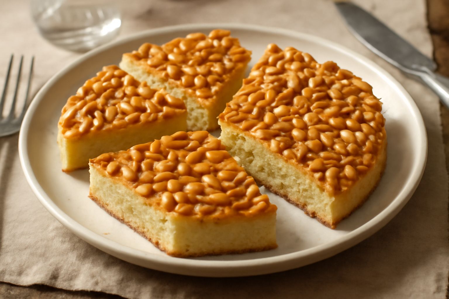 Torta di pinoli