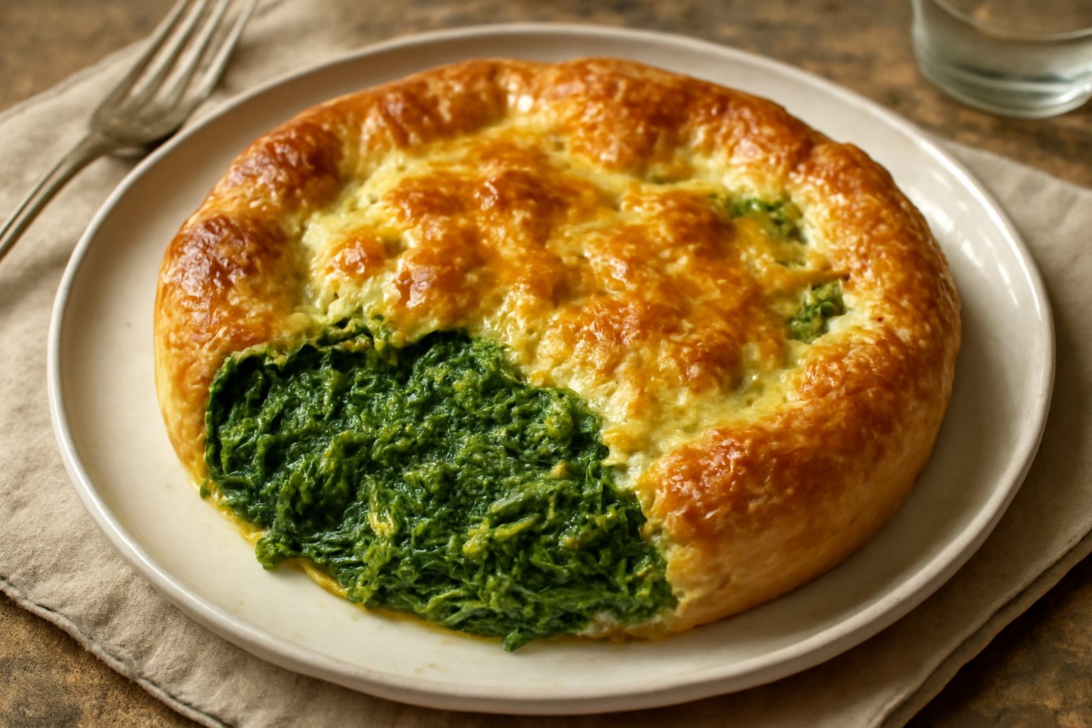 Torta di rapa e formaggio