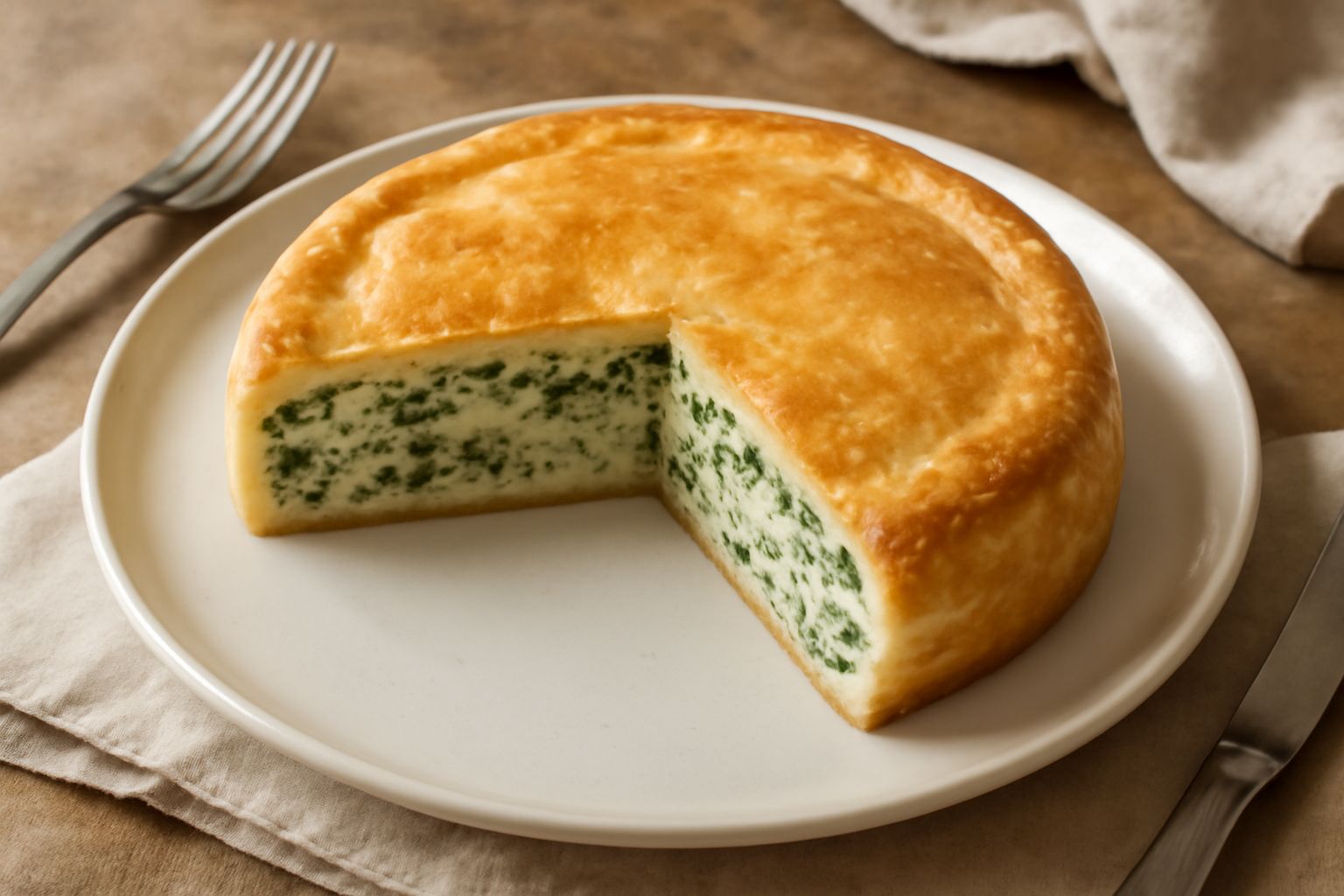 Torta di ricotta e spinaci