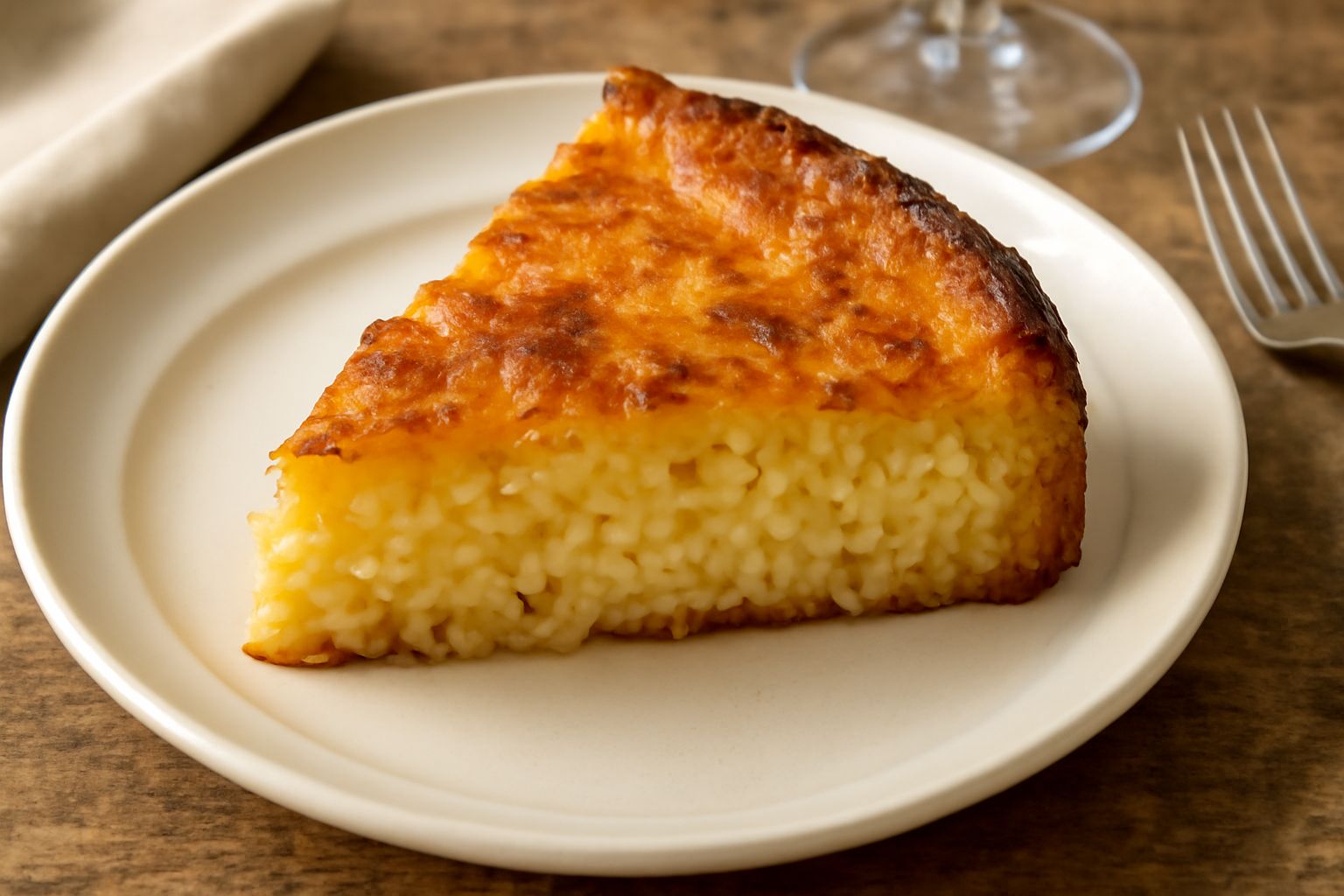 Torta di riso dolce e salata