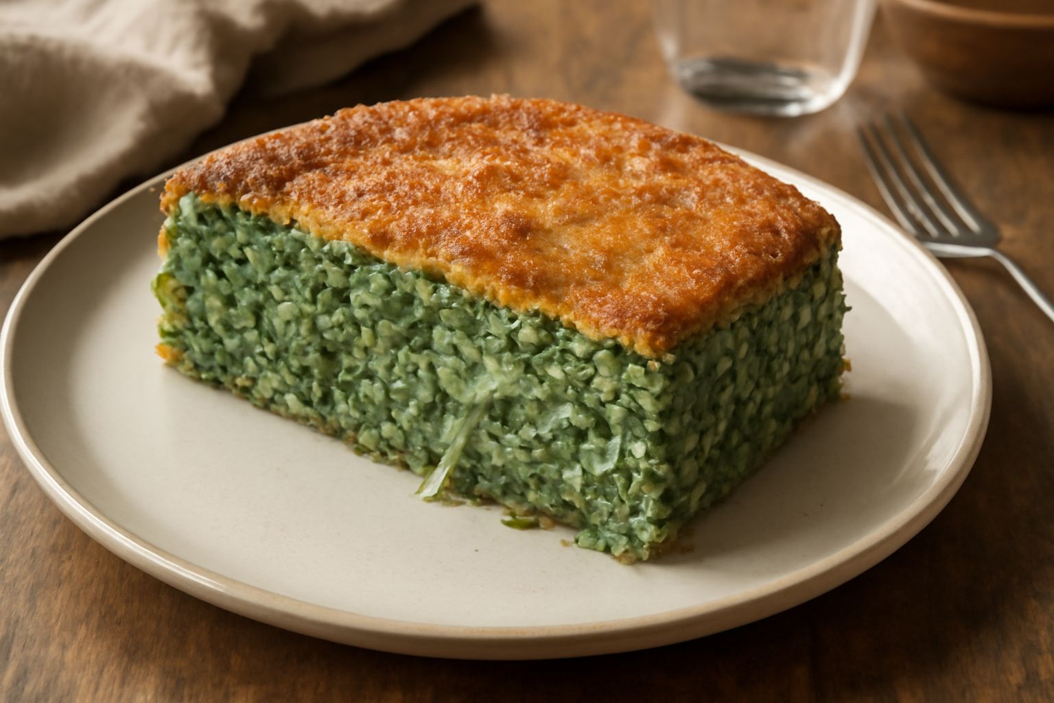 Torta di riso e spinaci