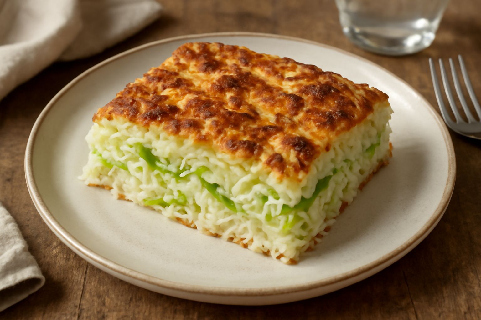 Torta di riso e verza