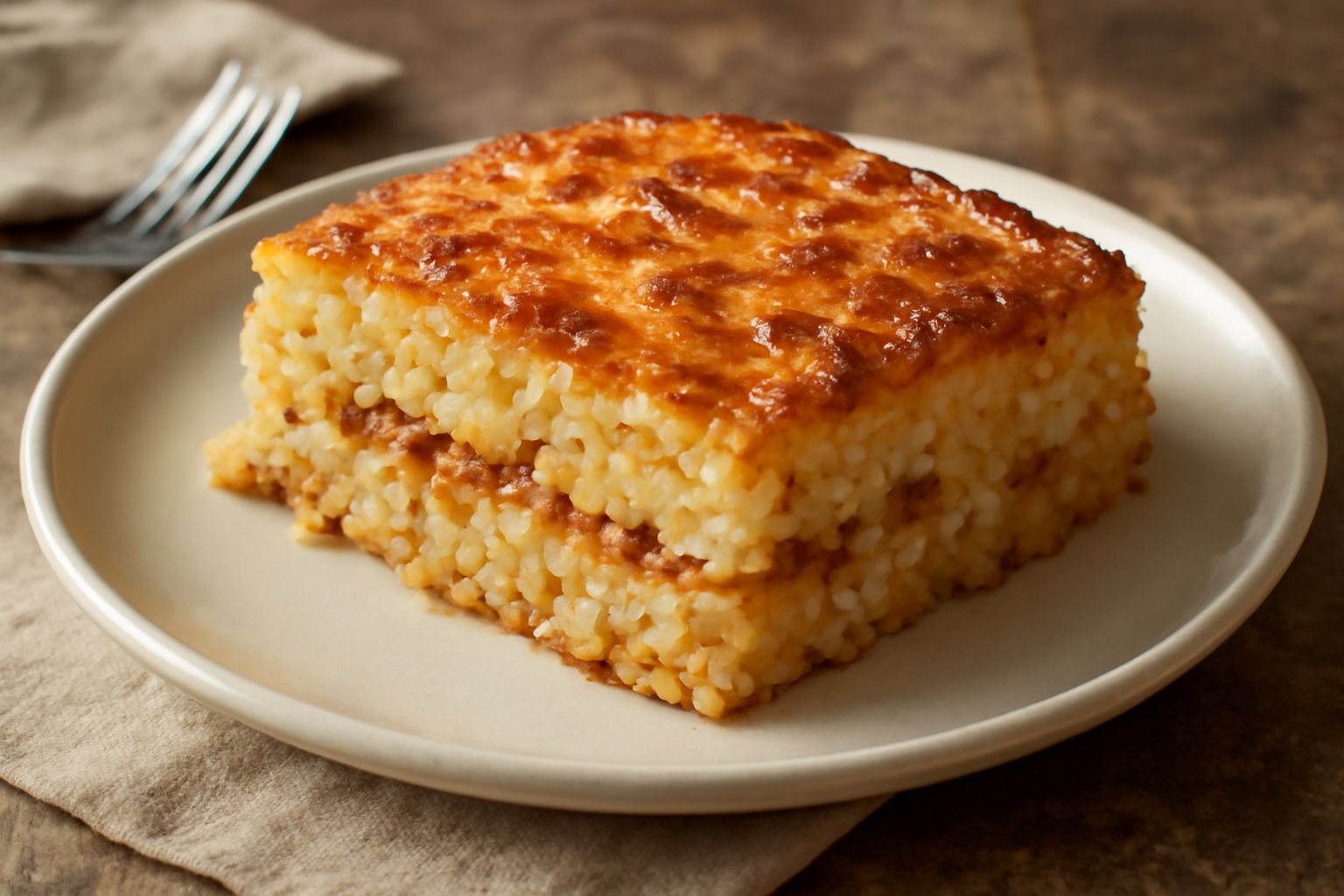 Torta di riso salata