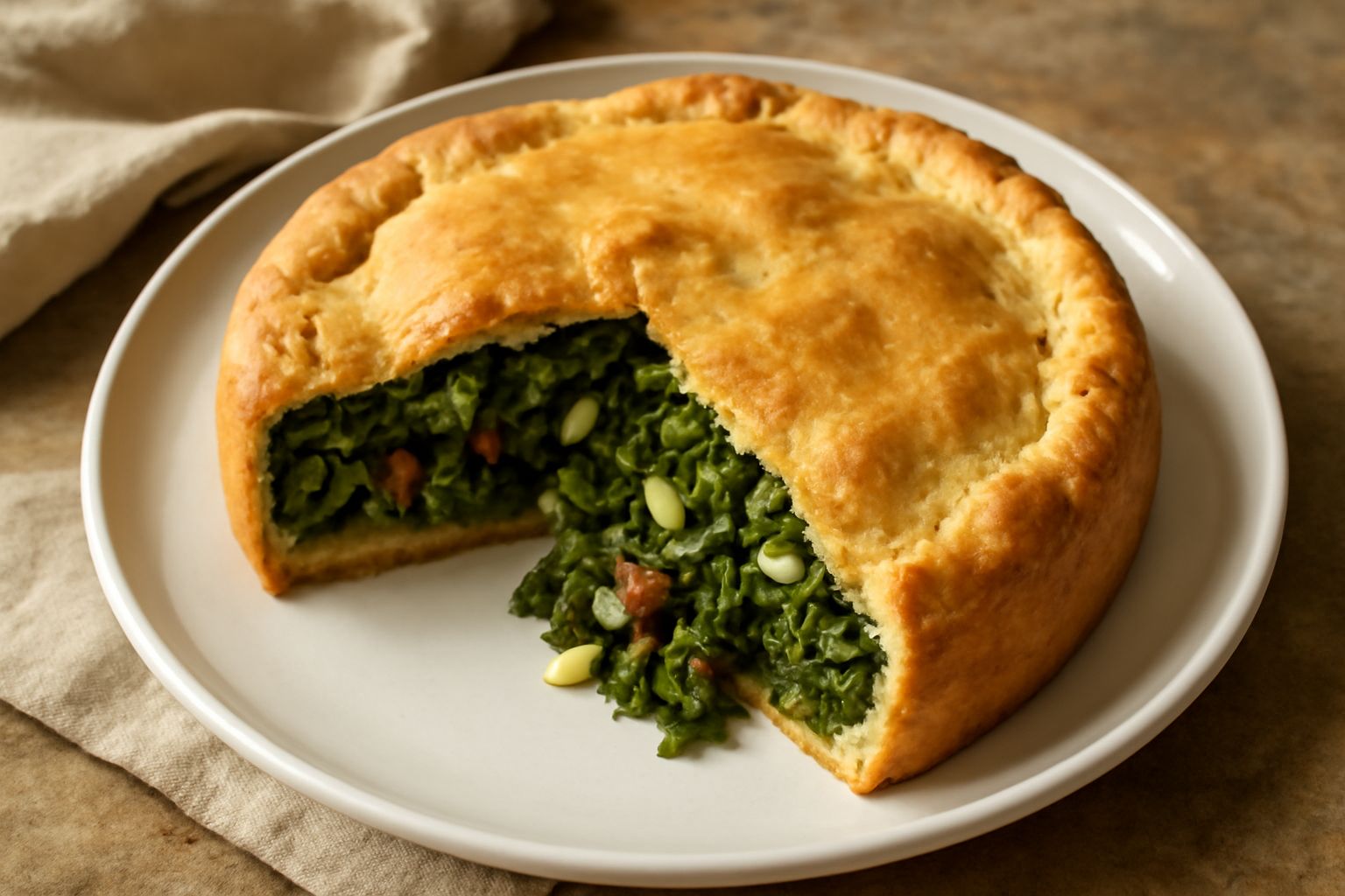 Torta di scarole