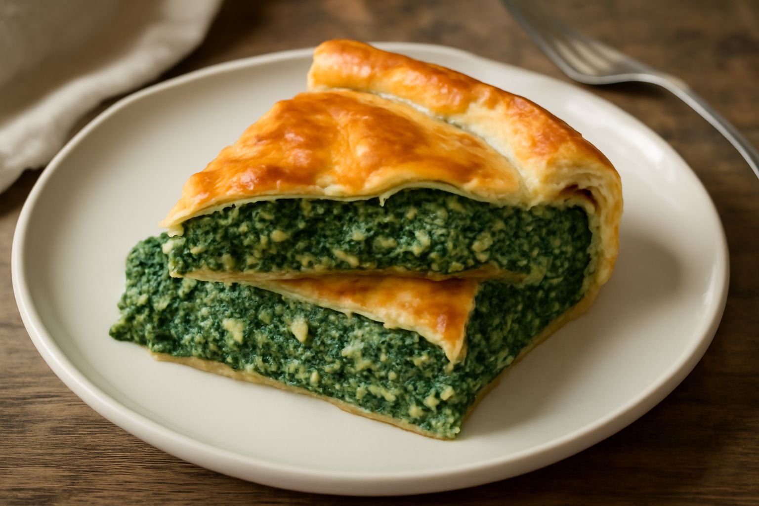 Torta di spinaci