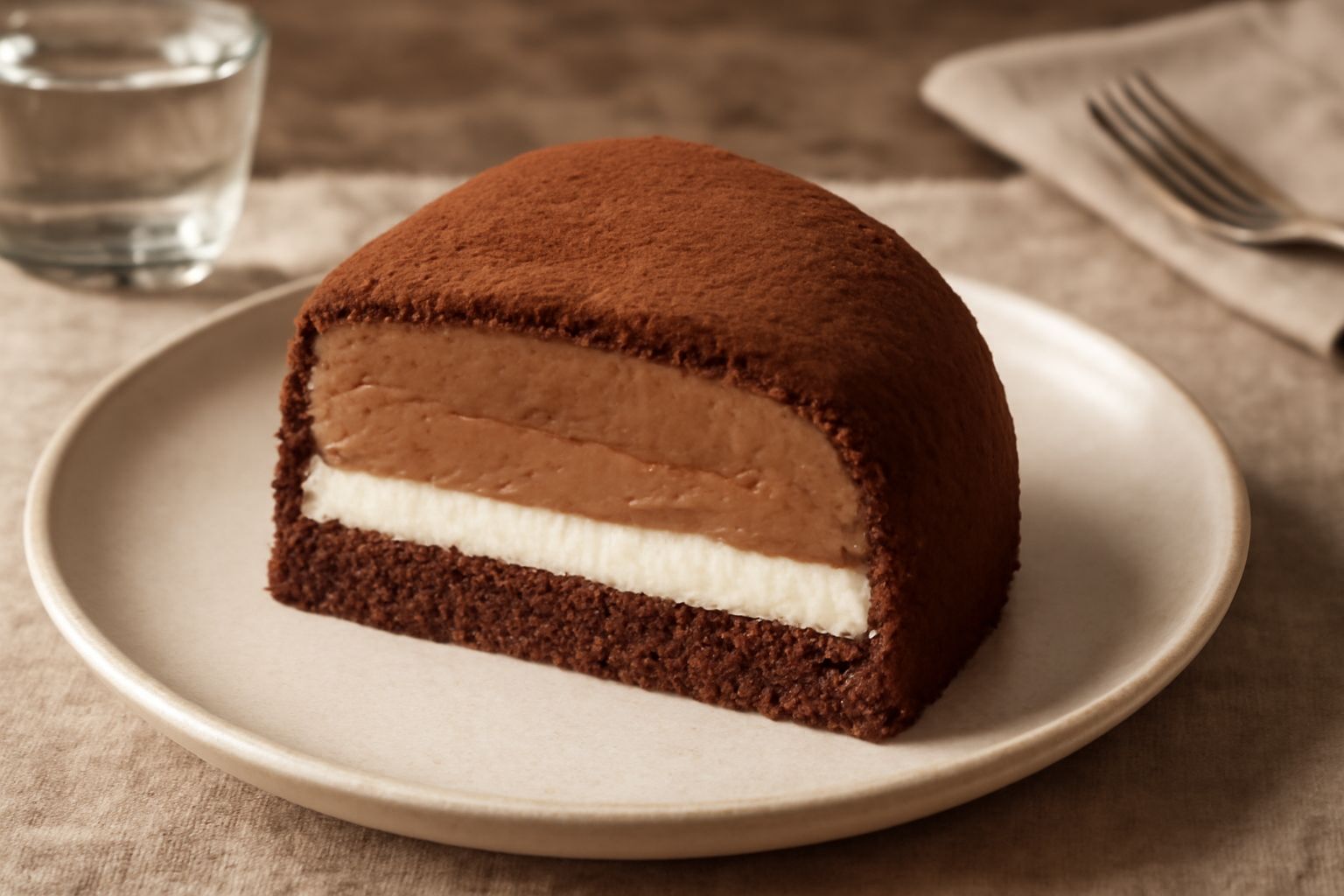 Torta di tartufo bianco