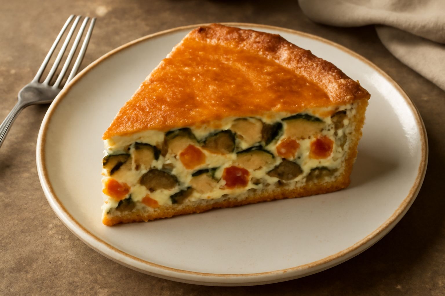 Torta di verdure e formaggio