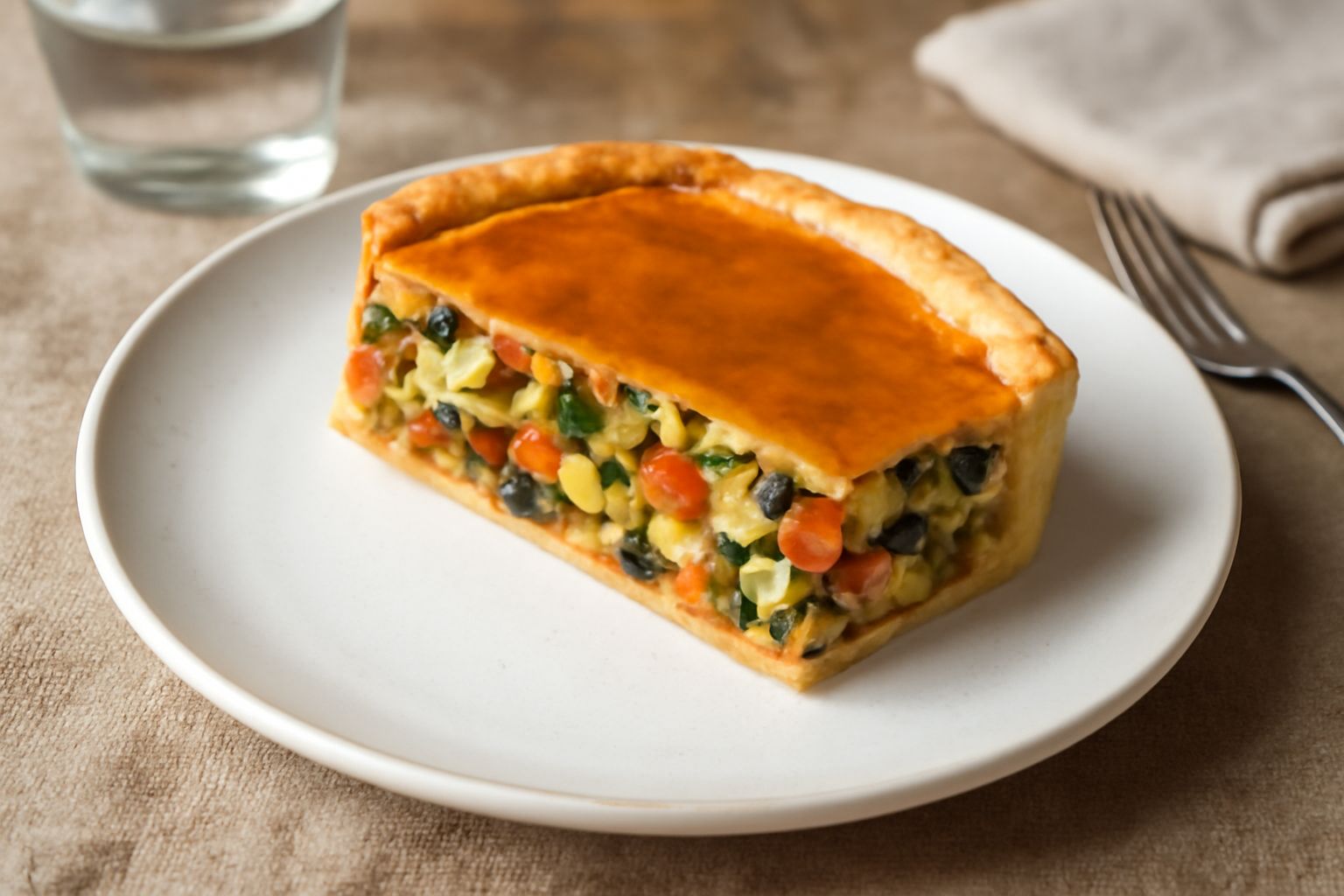 Torta di verdure miste