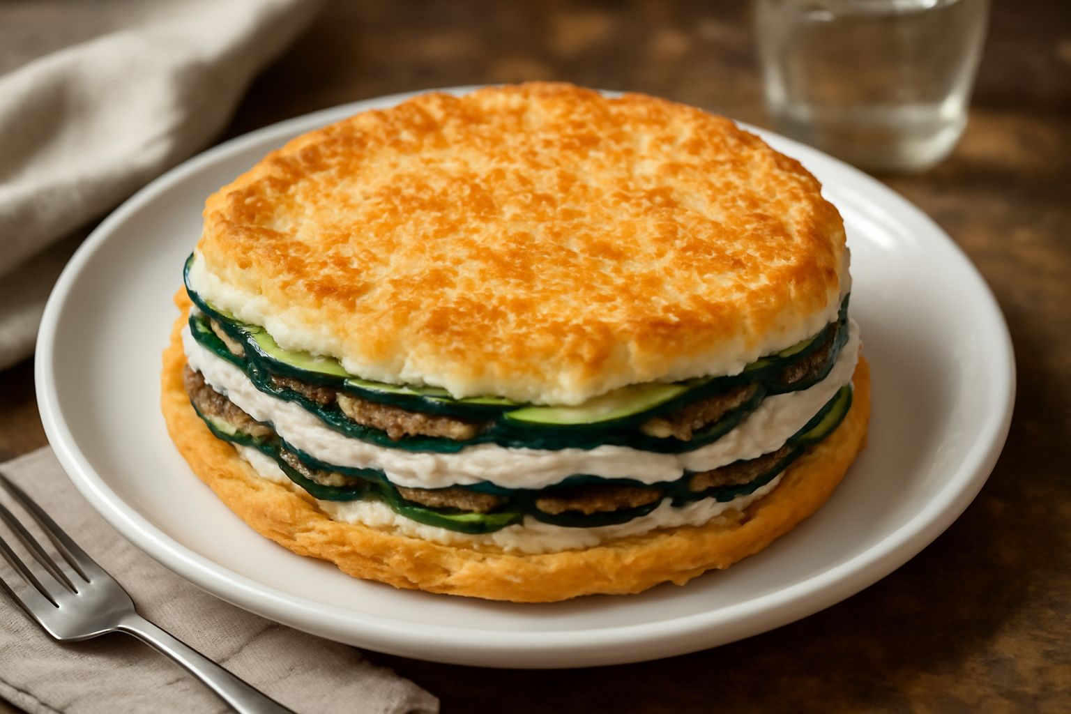Torta fredda di verdure