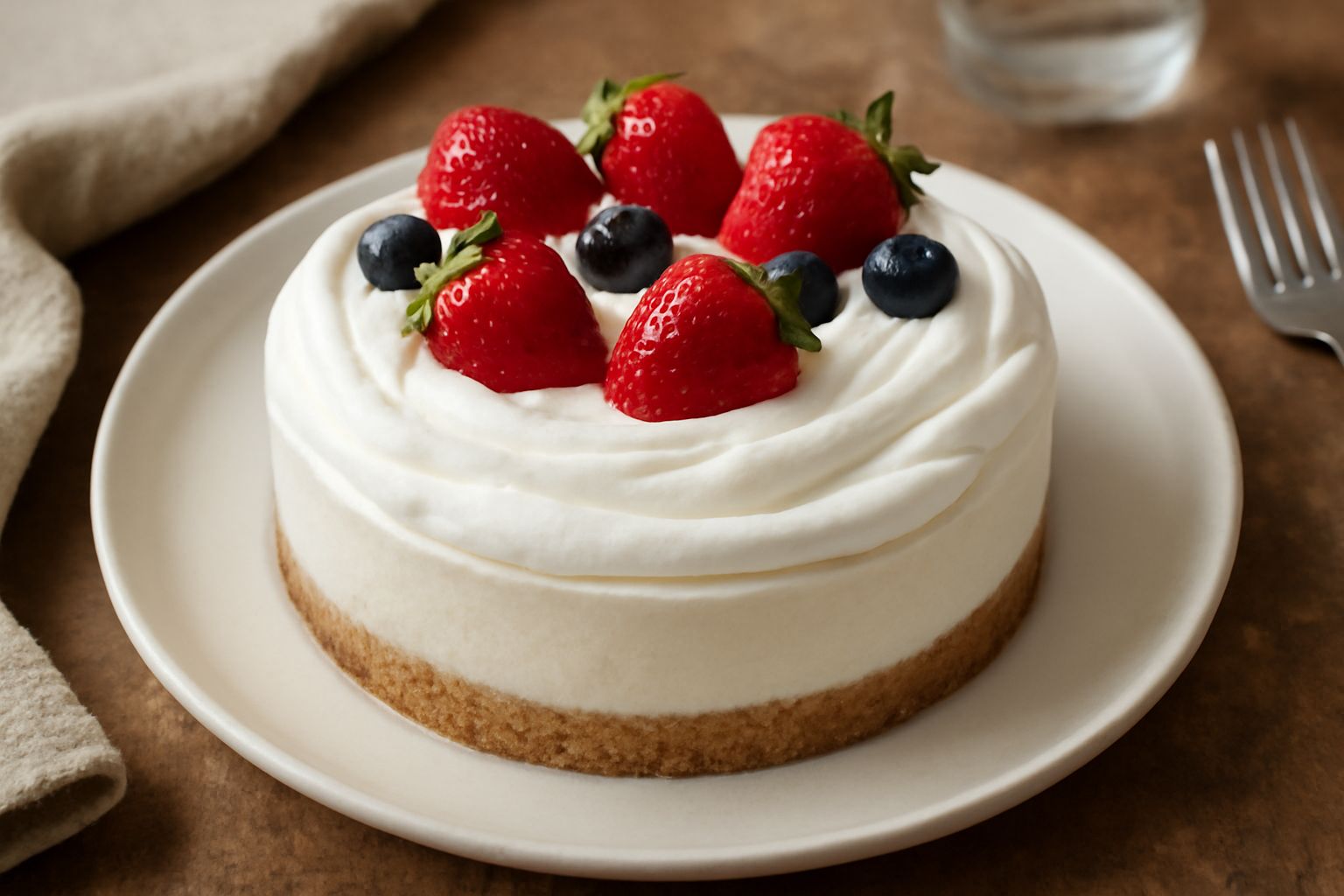 Torta Panna e Ricotta