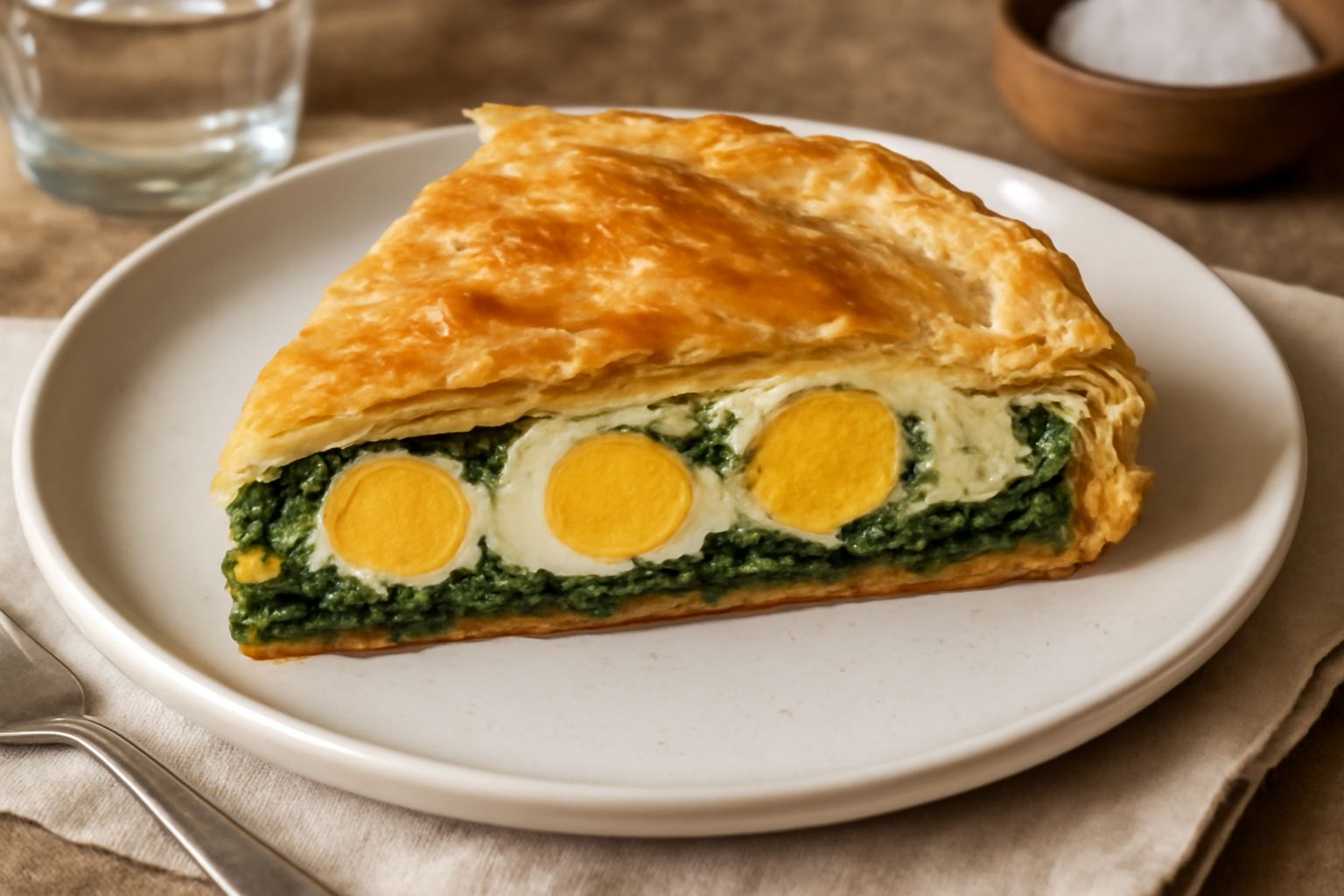 Torta Pasqualina: sfoglia croccante e spinaci dolci che nutrono il corpo con leggerezza