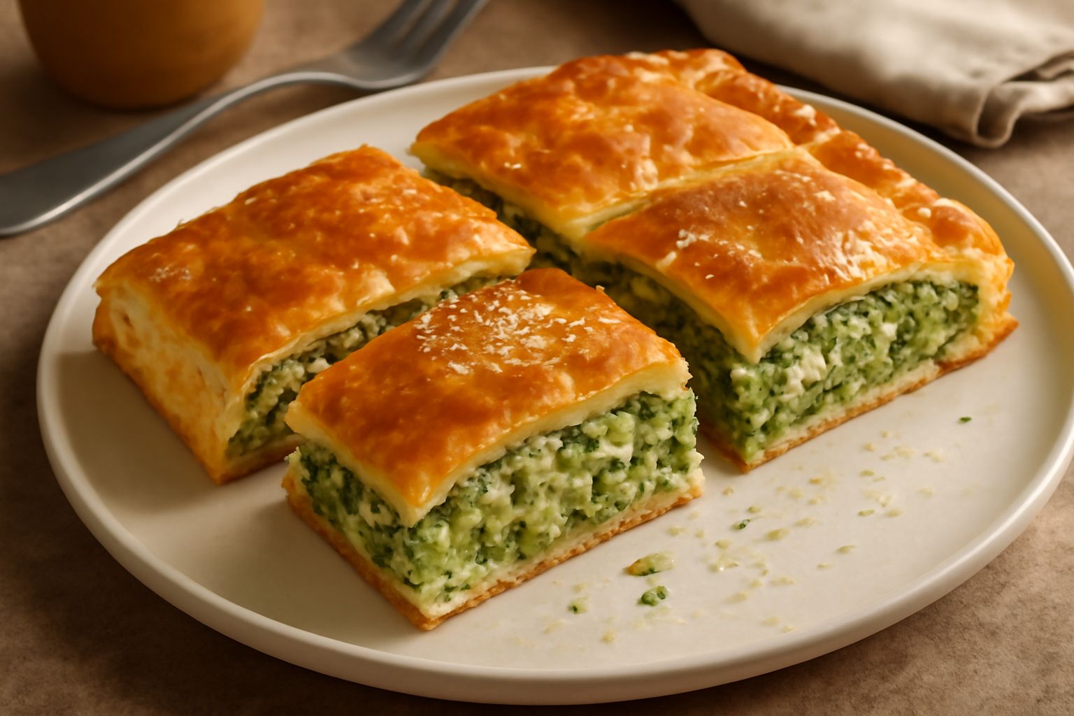 Torta ripiena di verdure