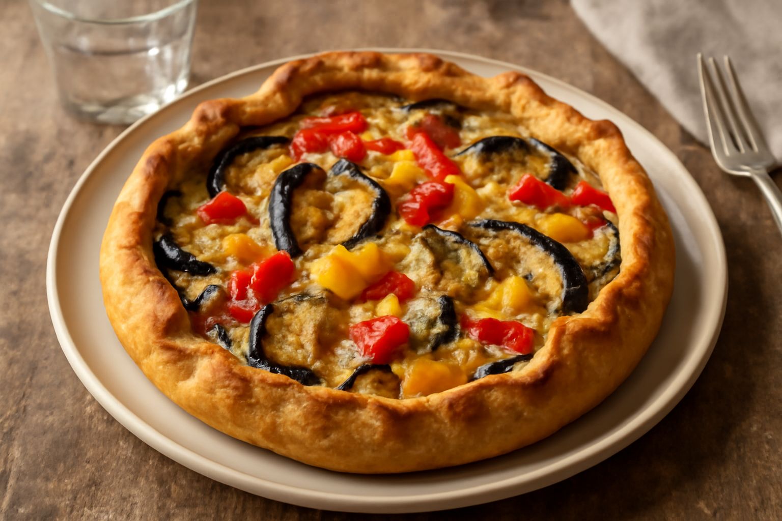 Torta rustica di verdure miste