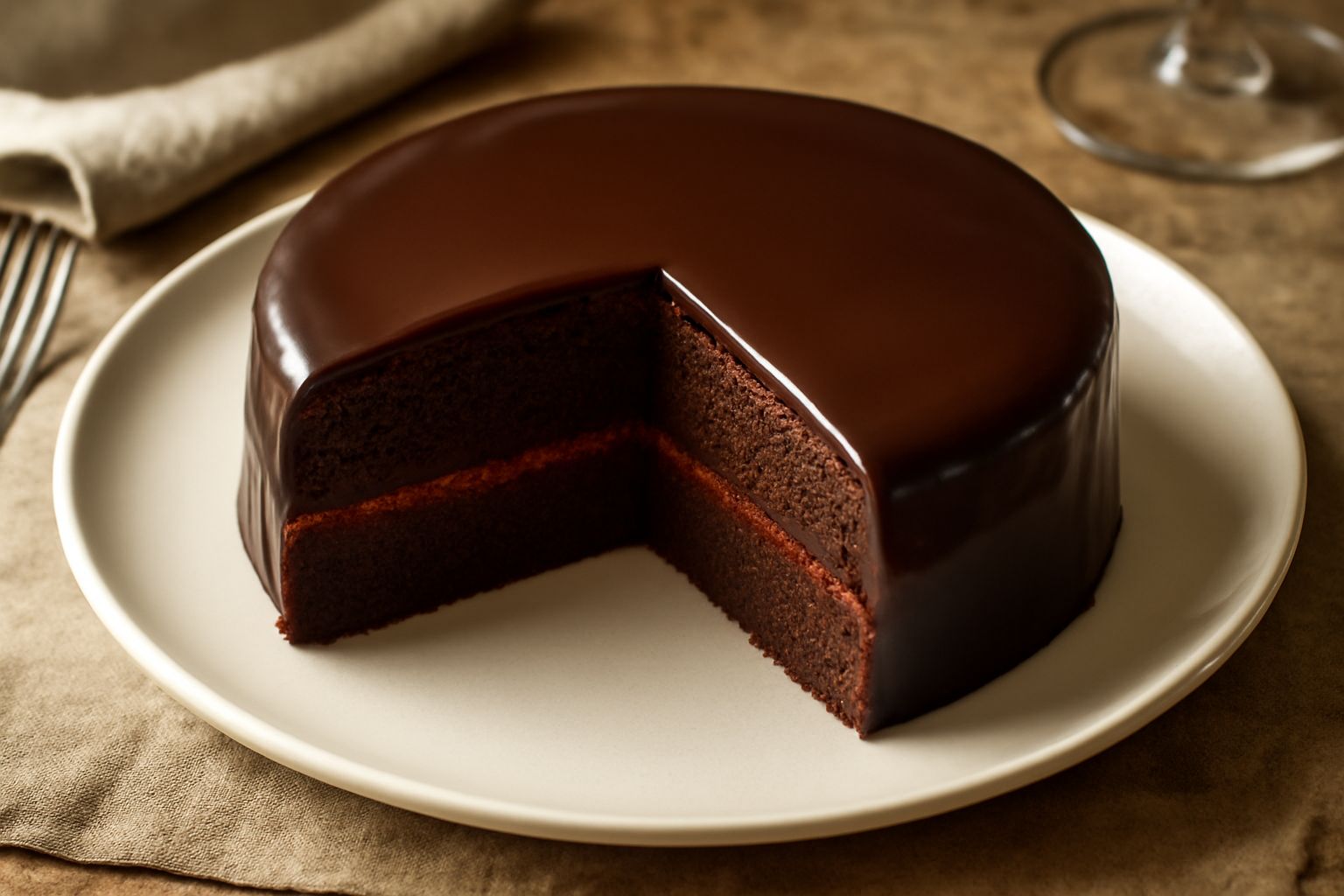 Torta Sacher tirolese