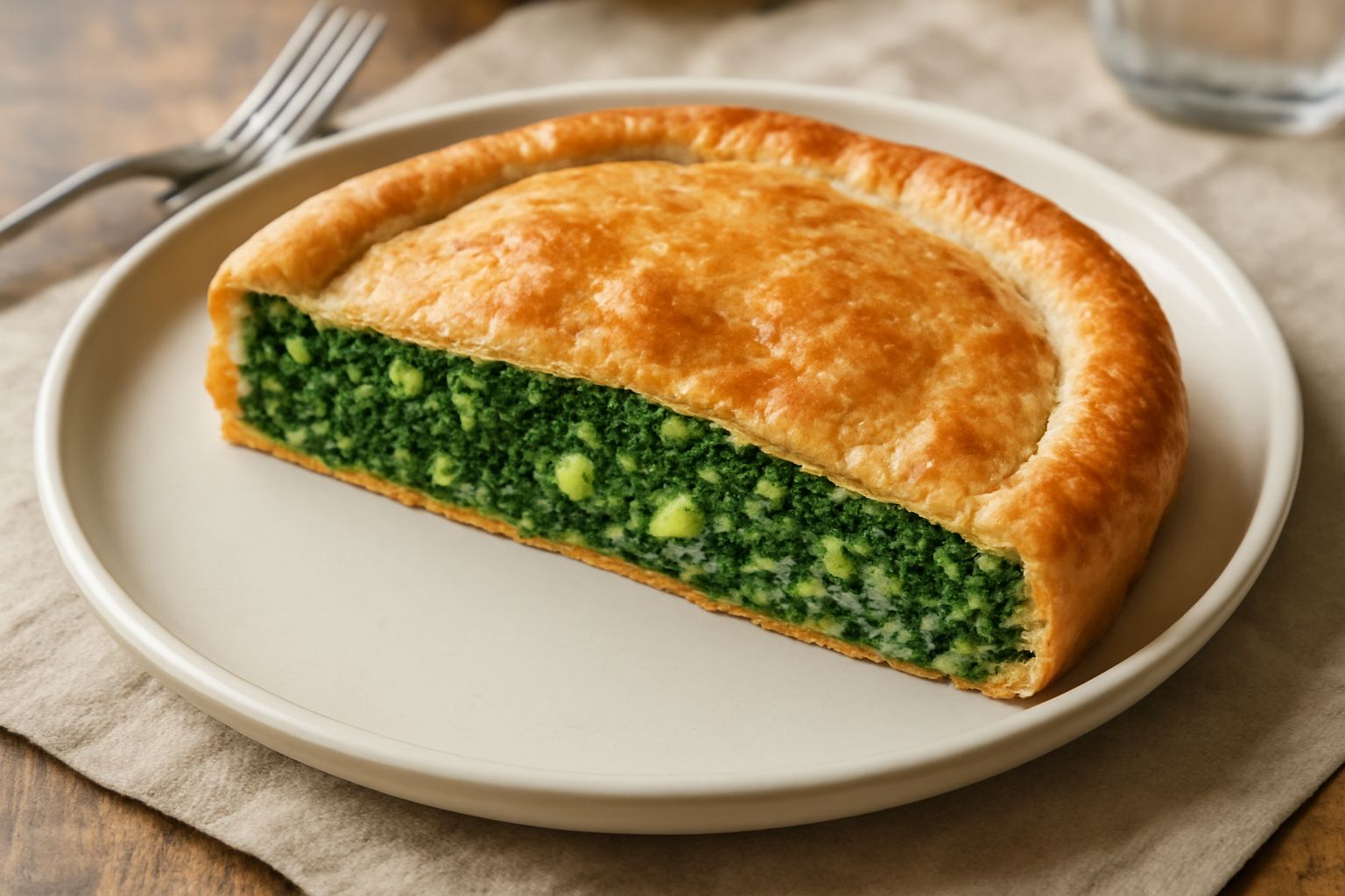 Torta salata d'erbette: verdure tenere e croccanti per nutrire il corpo senza appesantire