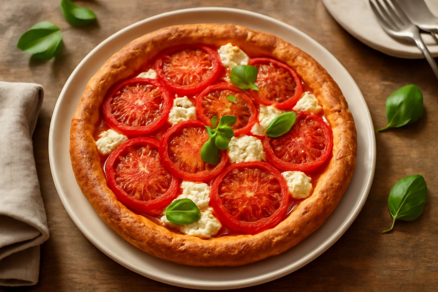 Torta salata di pomodori