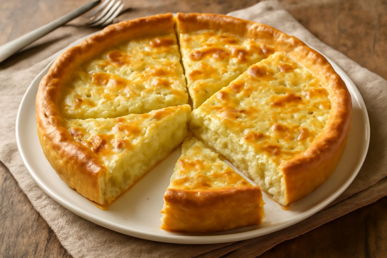 Torta salata di porri