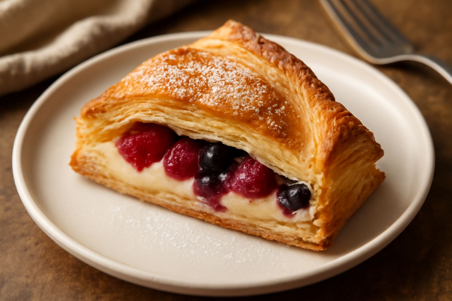 Torta sfoglia dolce