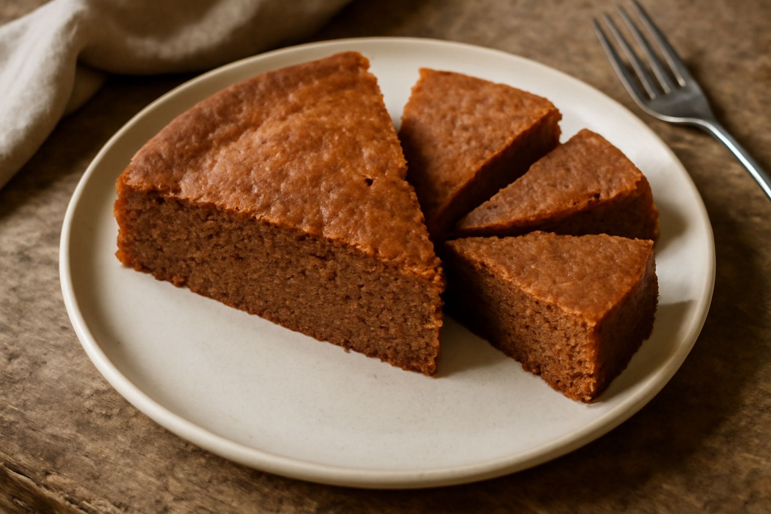Torte di farina di castagne