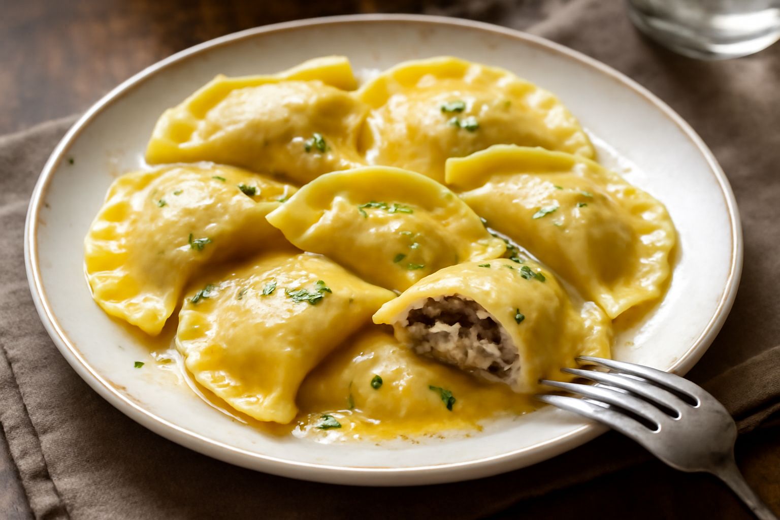 Tortelli di funghi