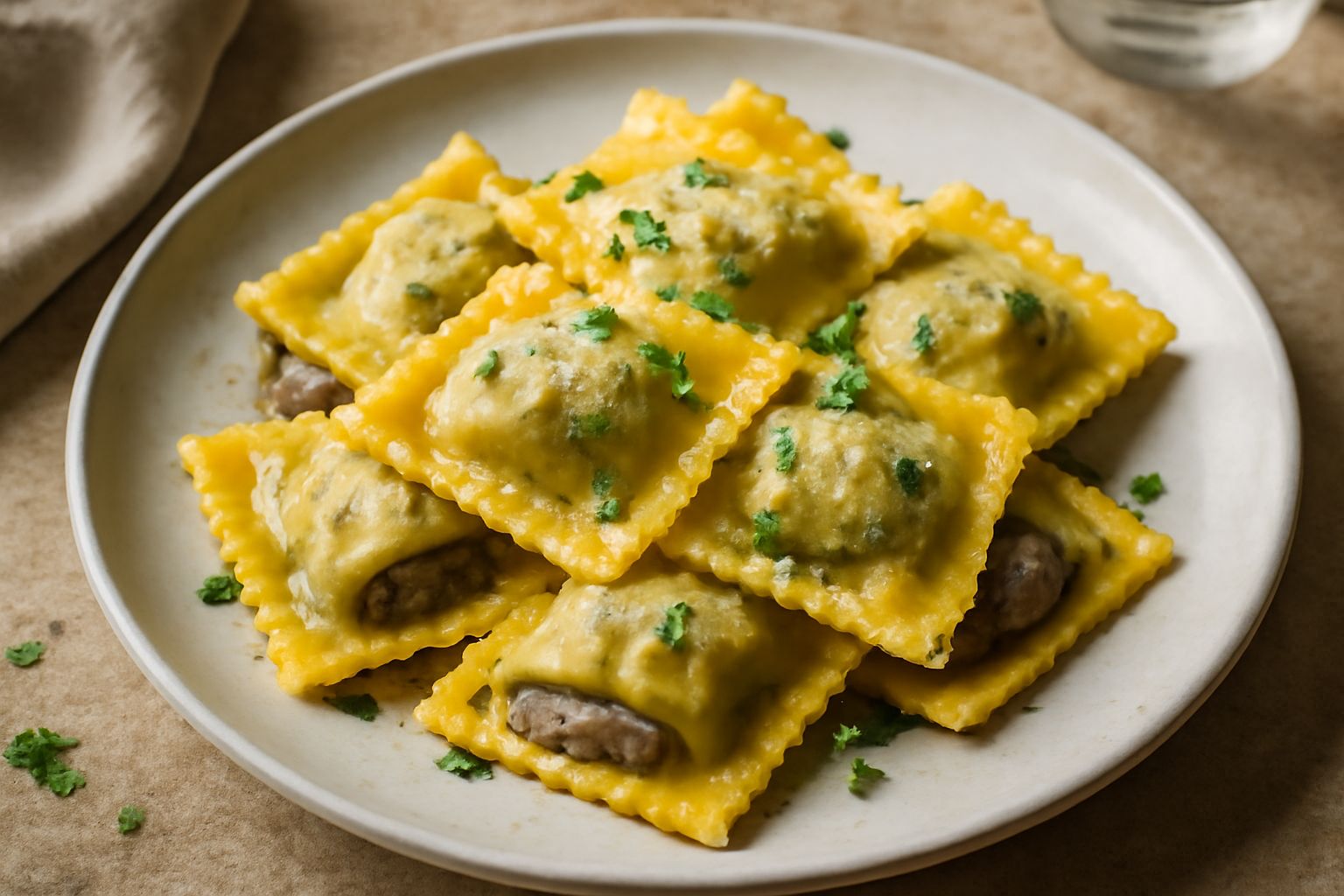 Tortelli di melanzane
