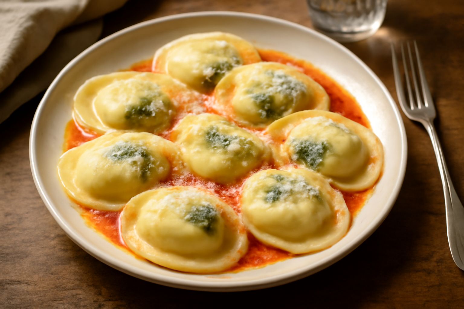 Tortelli di patate e friarielli