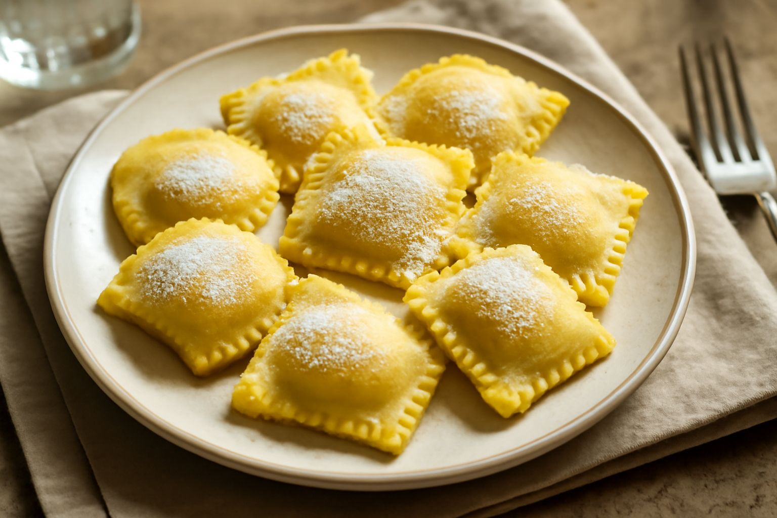 Tortelli dolci di ricotta