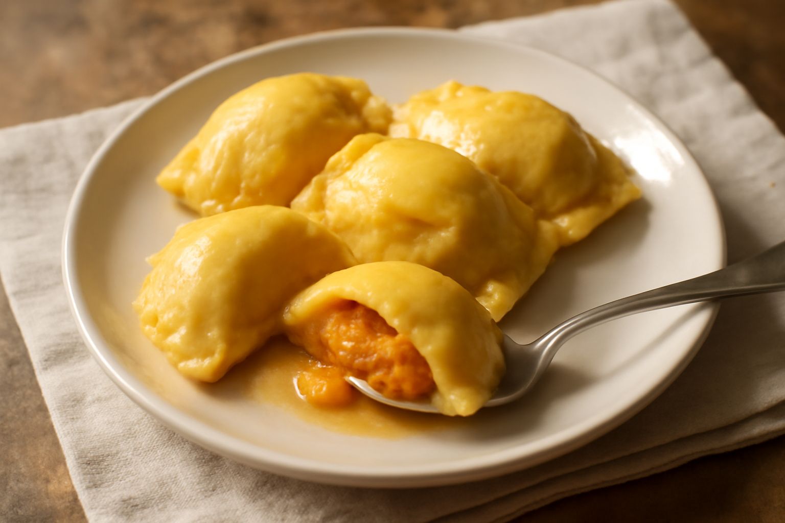 Tortelli dolci di zucca