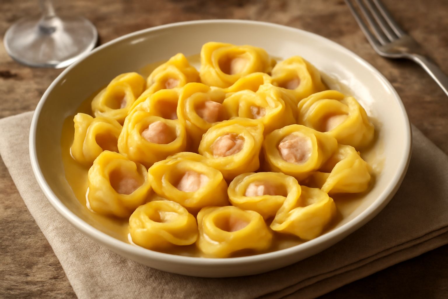 Tortellini di mortadella