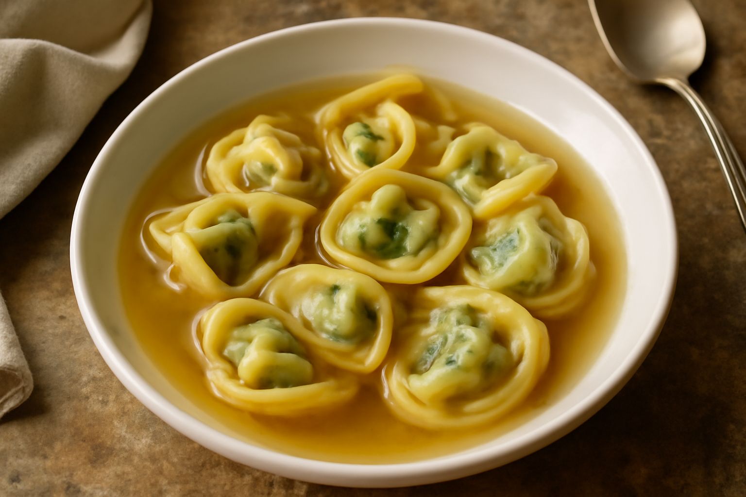 Tortellini di ricotta e erbe