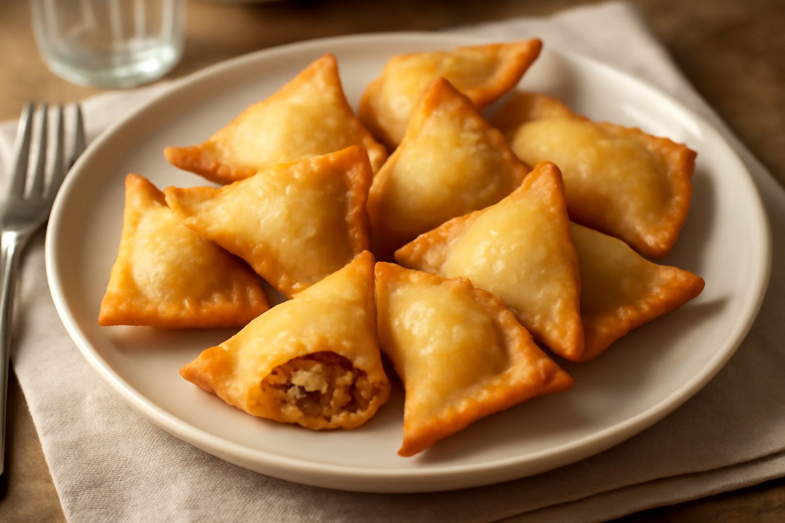 Tortellini dolci fritti
