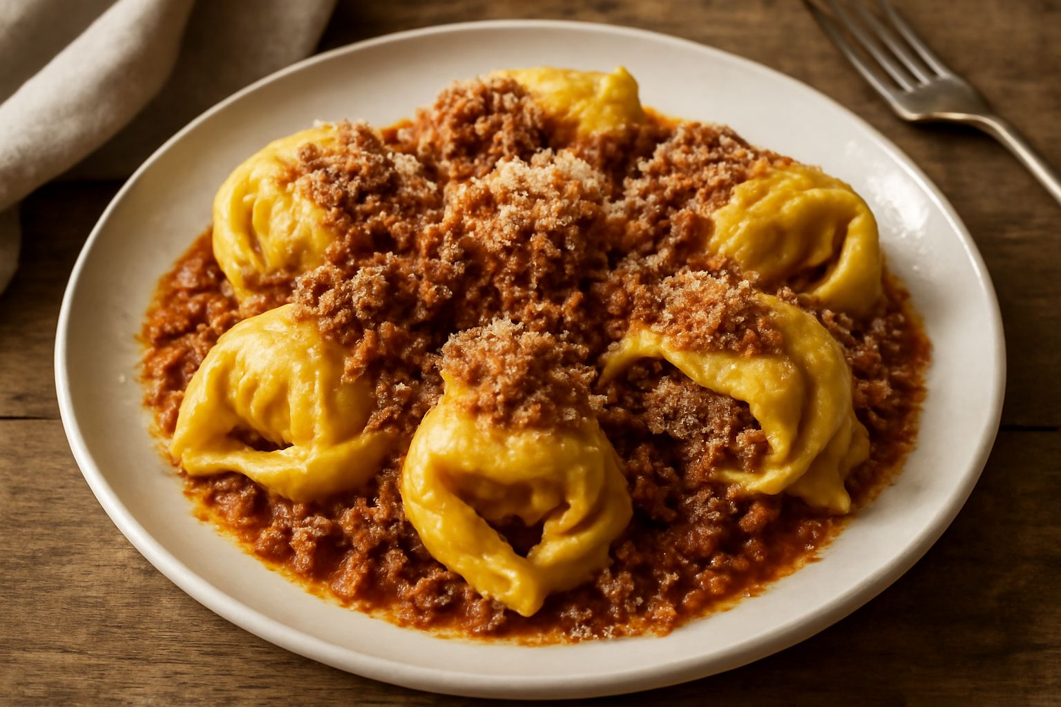 Tortelloni al ragù
