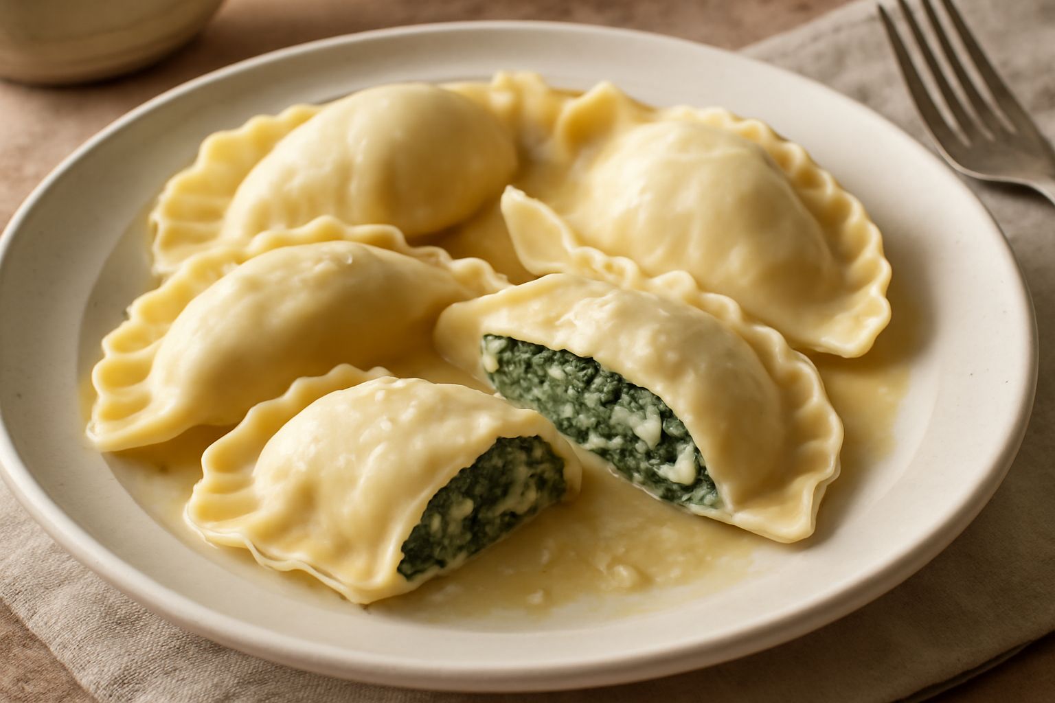 Tortelloni di erbette