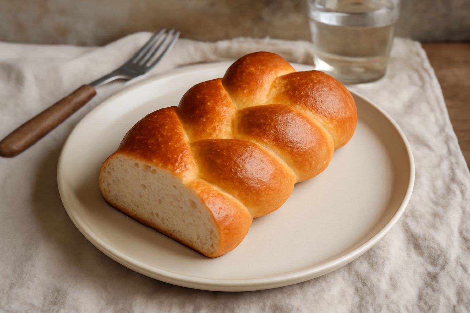 Treccia di pane