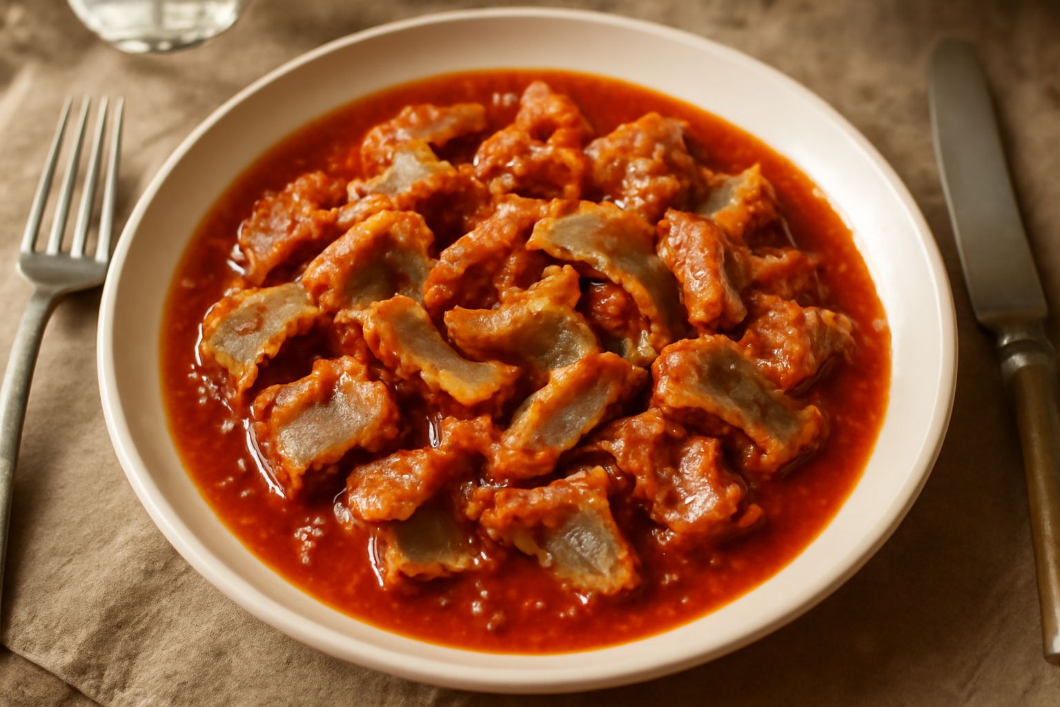 Trippa alla pescarese