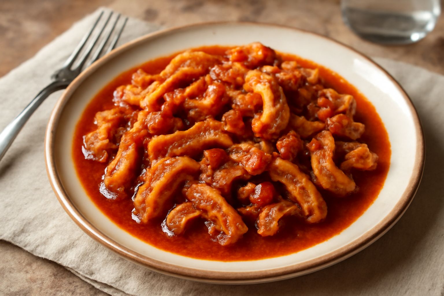 Trippa in ragù