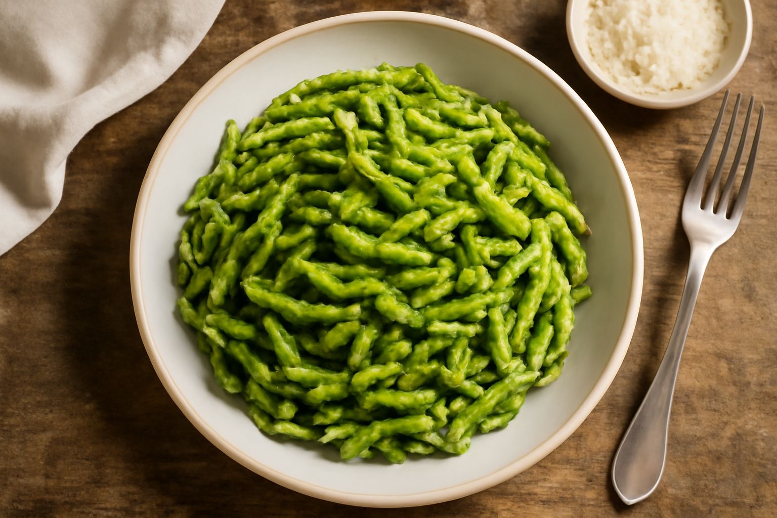 Trofie al pesto di Genova