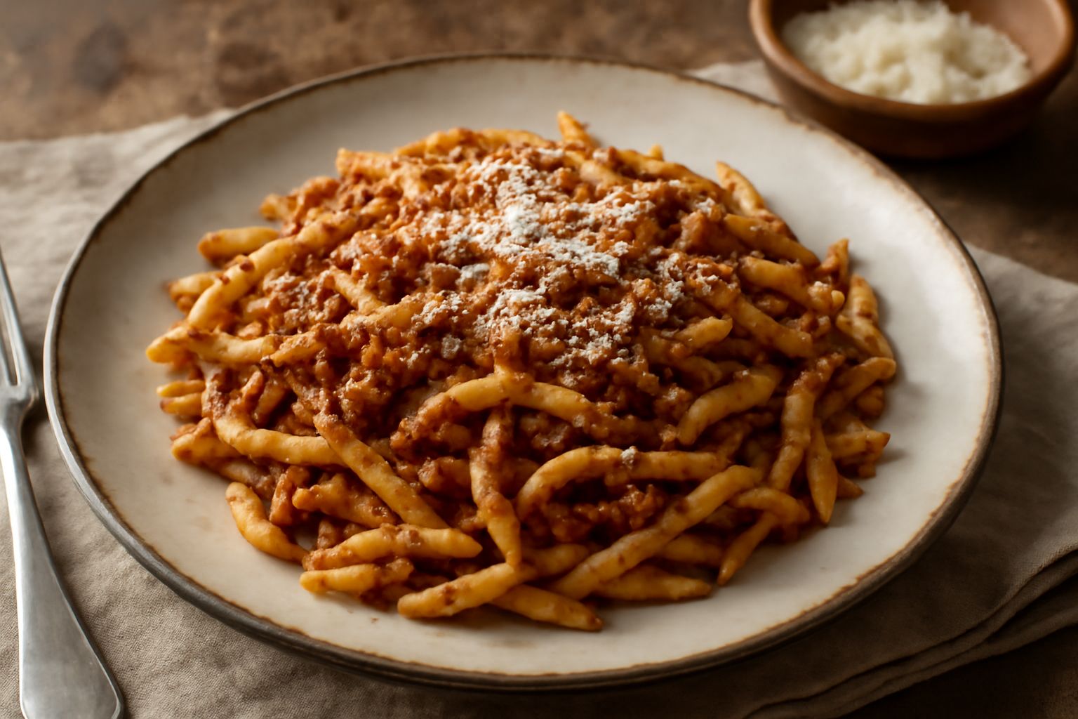 Trofie al ragù genovese