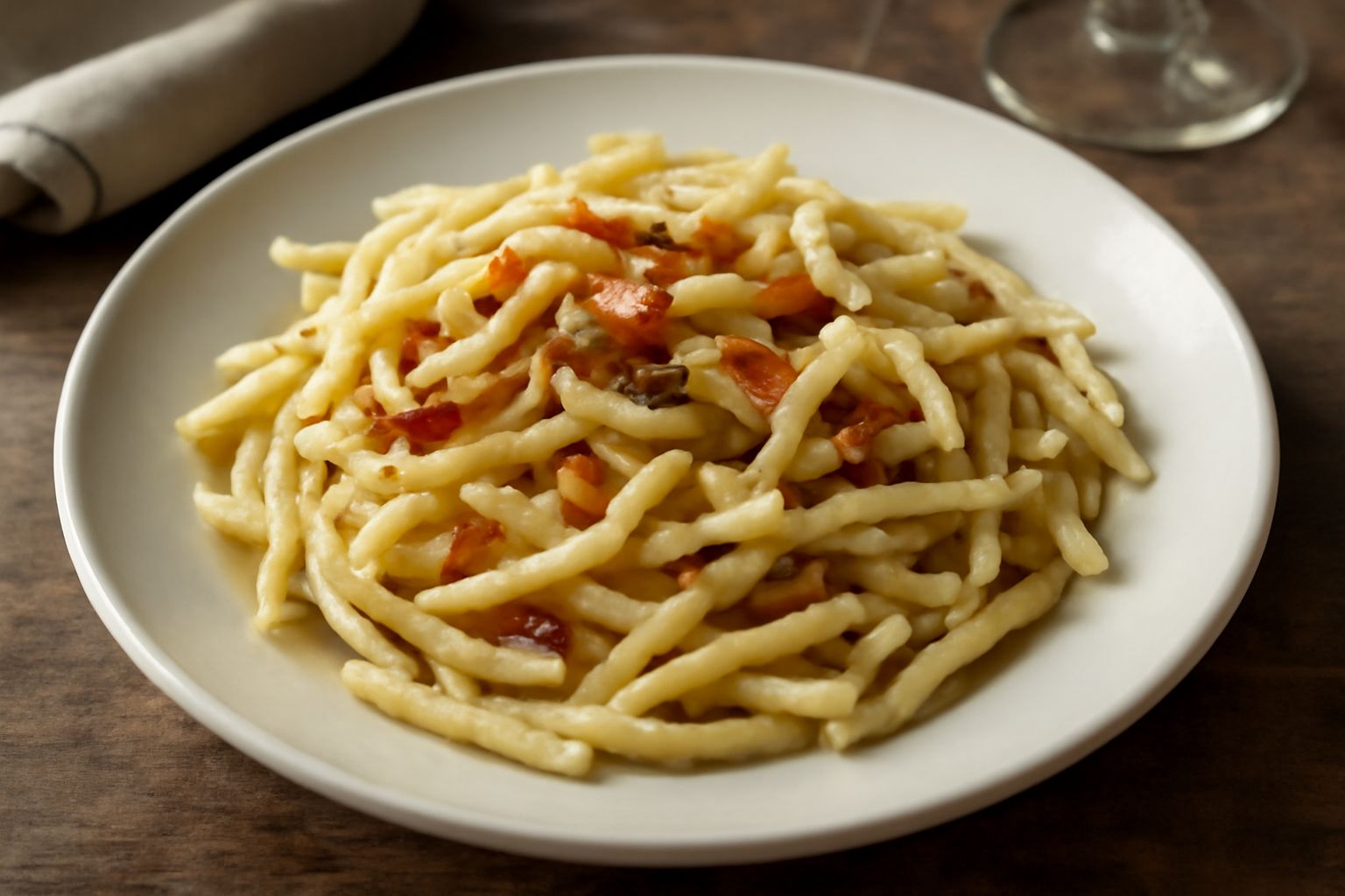 Trofie alle acciughe
