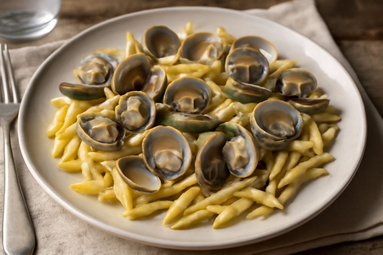 Trofie alle vongole veraci