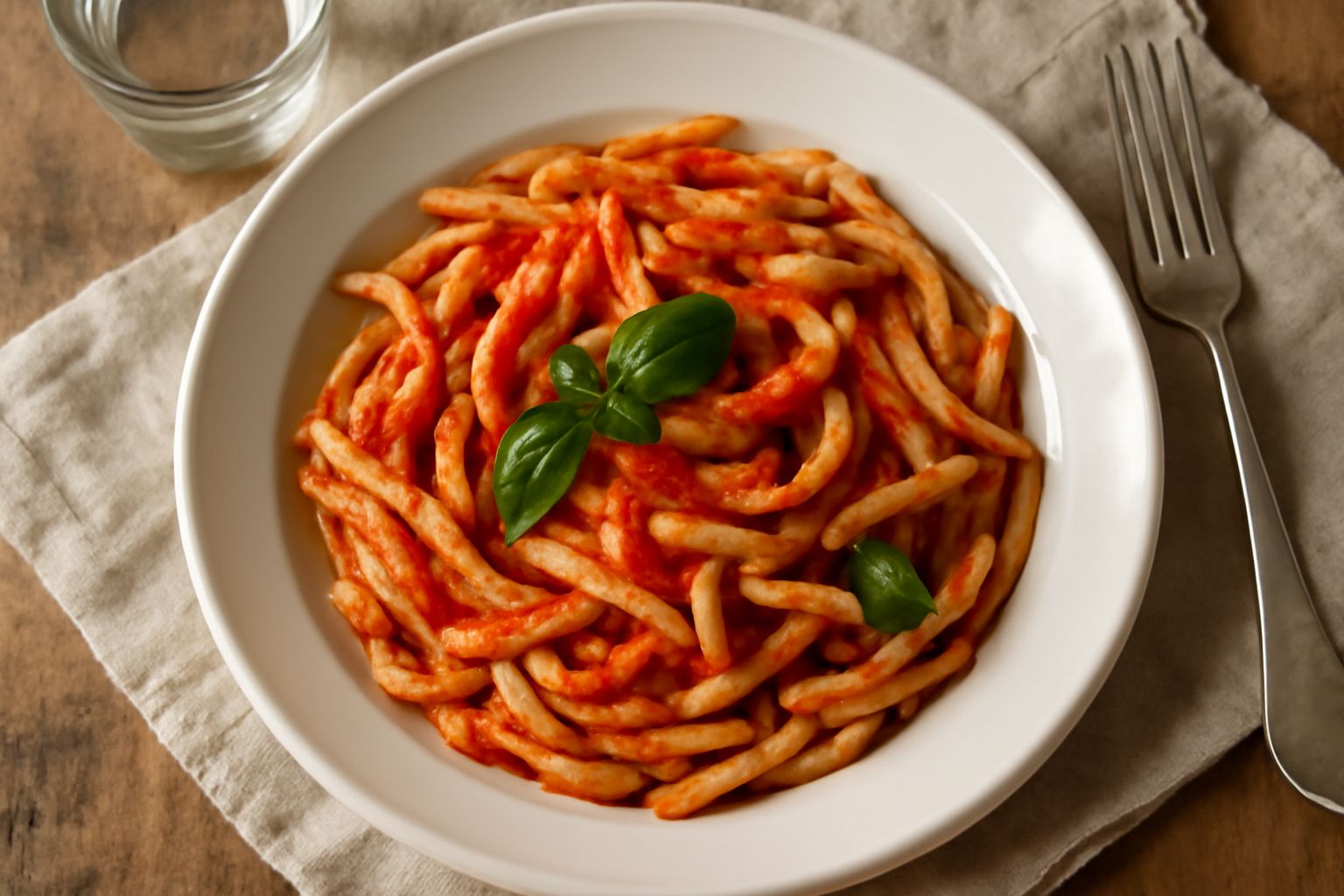 Trofie ca' pummarola