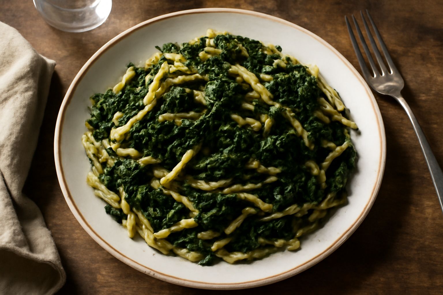 Trofie con le cime di rapa