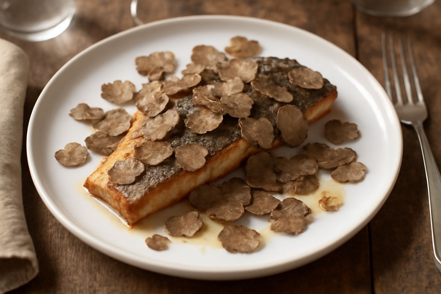 Trota al tartufo