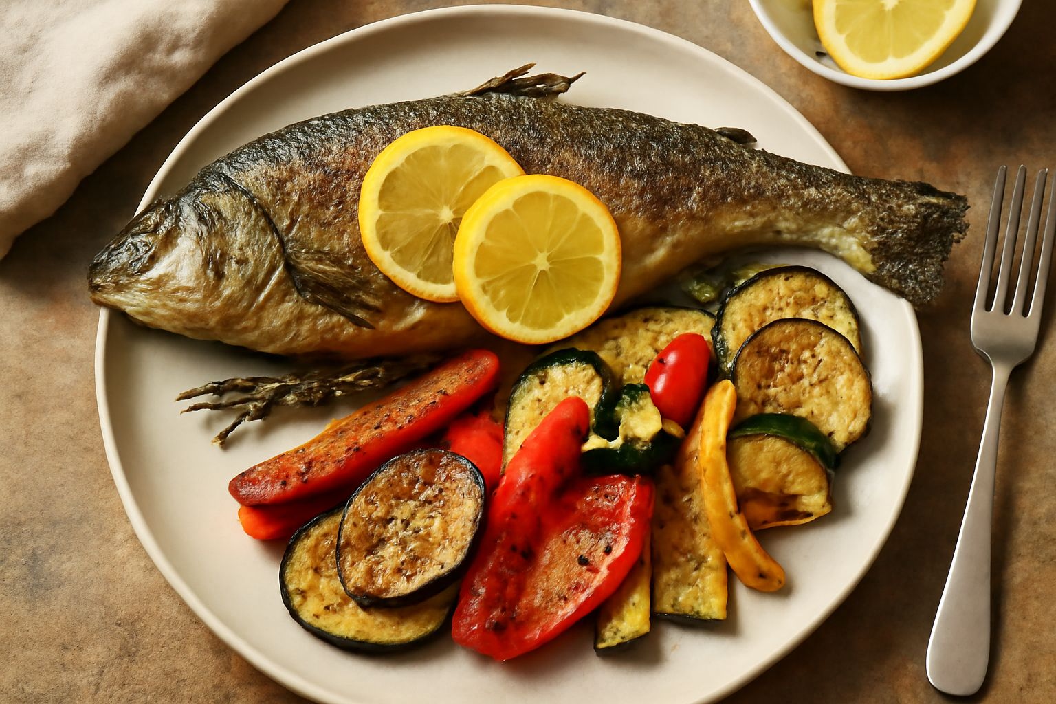 Trote del Lario al forno